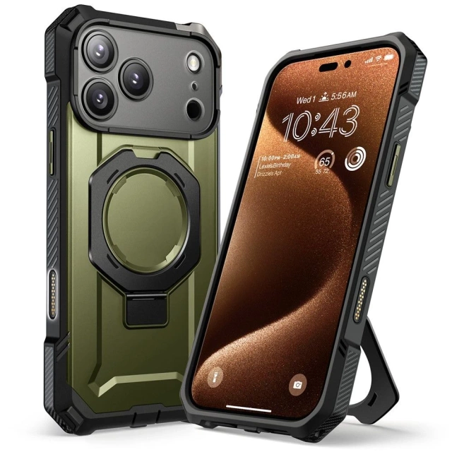 Etui Supcase UB Grip Mag MagSafe do iPhone 17 Pro Max, Guldan