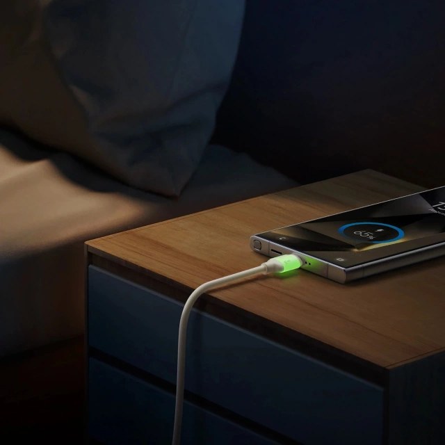 Кабель Joyroom S-A53 3A USB-A - USB-C 1,2 м, флуоресцентний бежевий