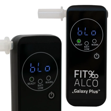FITalco Galaxy Plus dechový analyzátor s platinovým elektrochemickým senzorem, elektrochemický, černý