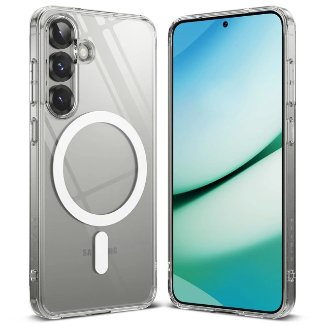 Чохол для Samsung Galaxy S25 Plus Clear Ringke Fusion Magnetic MagSafe
