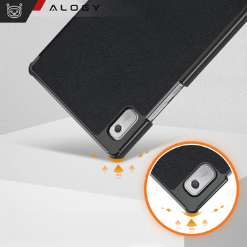 Pouzdro na tablet Lenovo Tab M9 2023 9" TB310XU TB310FU Pouzdro Alogy Book Cover Černé sklo