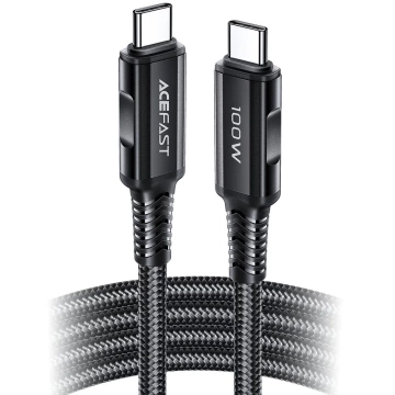 Acefast kabel USB Type C - USB Type C 2m, 100W (20V / 5A) černý (C4-03 Black)
