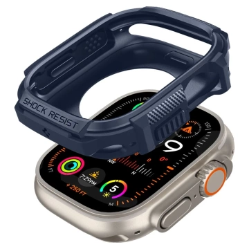 Etui Spigen Rugged Armor do Apple Watch Ultra 1/2 (49 mm) námornícka modrá