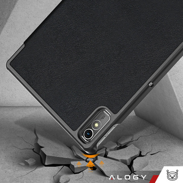 Case for Lenovo Tab P11 2gen 11.5 TB350FU TB350XU Alogy Book Cover Case Housing Protective Black Glass