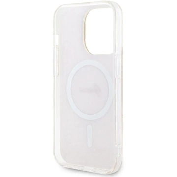 Guess GUHMP14LH4STP puzdro na telefón pre Apple iPhone 14 Pro 6,1" ružovo-ružové pevné puzdro 4G MagSafe