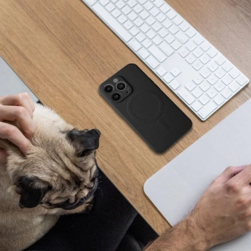 Silikon Mag Cover für IPHONE 14 schwarz