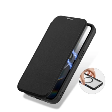 Захисний чохол Dux Ducis Skin X Pro з MagSafe для iPhone 16e - чорний