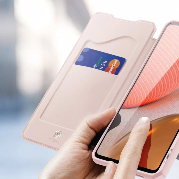 Чохол кобура DUX DUCIS Skin X з фліп-чохлом для Samsung Galaxy A72 4G рожевий