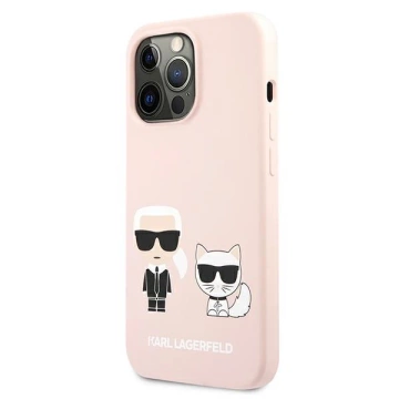 Etui Karl Lagerfeld KLHCP13LSSKCI do iPhone 13 Pro / 13  6,1" hardcase Silicone Karl