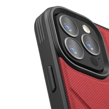 UNIQ pouzdro Transforma iPhone 13 Pro / 13 6,1" červený / korálově červený MagSafe