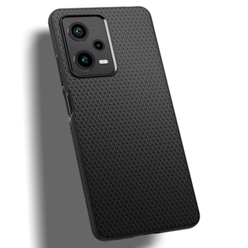 Etui Spigen Liquid Air do Xiaomi Redmi Note 12 Pro 5G / Poco X5 Pro 5G Matte Black