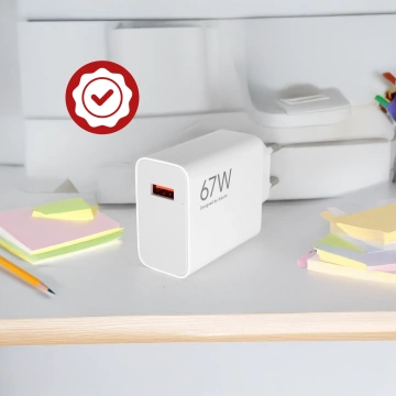Xiaomi originálny USB - USB-C kábel typu C silný rýchly 120W PD 6A 1M drôt Biely
