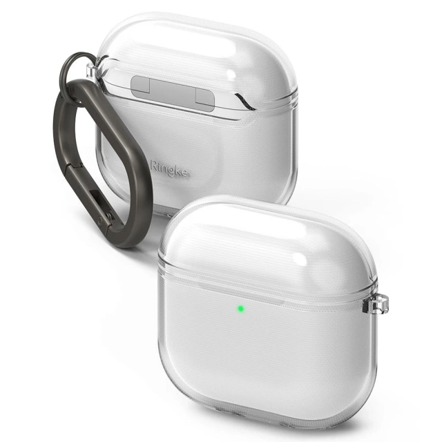 Apple AirPods 4 Case Ringke Air Clear Carabiner