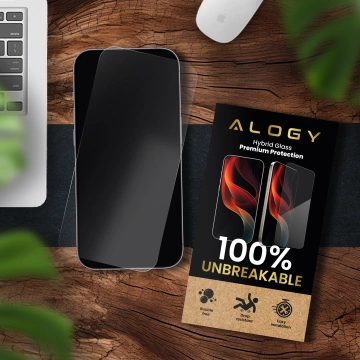 Hybridní sklo pro obrazovku Apple iPhone 14 Plus Alogy Flexi Glass 9H Case Friendly plochá obrazovka