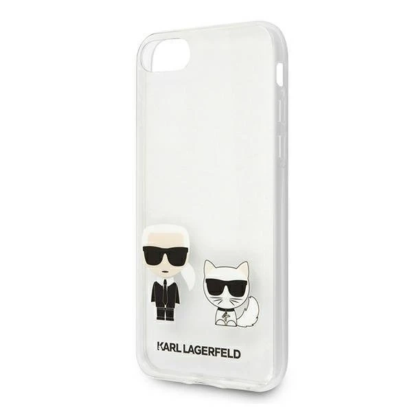 Protective phone case Karl Lagerfeld KLHCI8CKTR for Apple iPhone 7/8/ SE 2020/2022 hardcase Transparent Karl