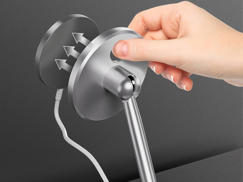 Тримач підставка для зарядного пристрою Qi MagSafe для настільного Alogy для iPhone 12 13 14 Silver