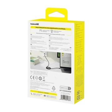 Kabel Baseus Dynamic 4 Pro Fast USB-C – USB-C 100W 1 m czarny