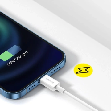 Baseus Superior kábel USB - Lightning 2,4A 2 m Niebieski (CALYS-C03)