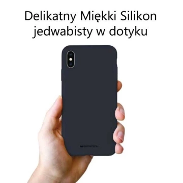 Silikonové pouzdro Mercury pro iPhone Xs Max navy/navy