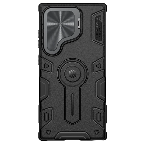 Puzdro Nillkin CamShield Armor Prop Case pre Samsung Galaxy S24 Ultra - čierne