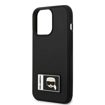 Etui Karl Lagerfeld KLHCP13X3DKPK для iPhone 13 Pro Max 6,7" Hardcase Ikonik Patch