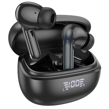Зарядний чохол для бездротових Bluetooth-навушники HOCO TWS ANC ENC EQ5, чорний