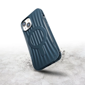 Kryt Raptic Clutch Built Case na iPhone 14 so zadným krytom MagSafe modrý