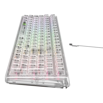 Havit KB875L mechanical gaming keyboard, transparent