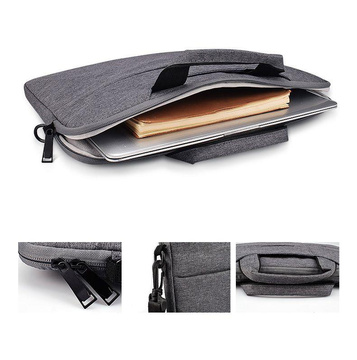 PocketBag shoulder bag for 14" laptop for MacBook Air Dark Grey