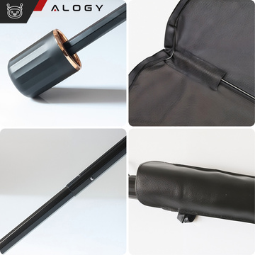 Slnečná clona do auta do auta UV clona na okno Alogy Car L 135x79cm Čierna