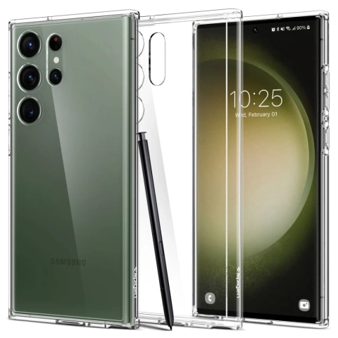 Etui ochronne Spigen Ultra Hybrid pro Samsung Galaxy S23 Ultra Crystal Clear