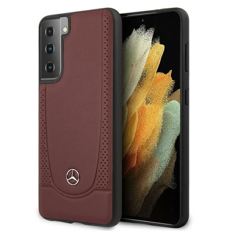 Etui Mercedes MEHCS21MARMRE do Samsung Galaxy S21  Plus G996 hardcase Urban Line