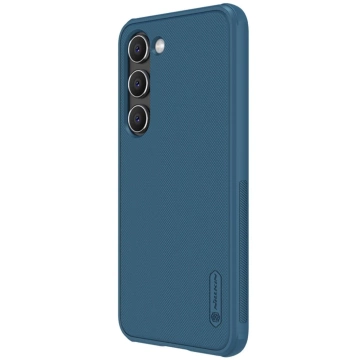 Чохол Nillkin Super Frosted Shield Pro для Samsung Galaxy S23 Armored Cover Phone Stand Blue