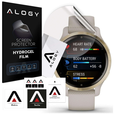 Hydrogel Alogy hydrogelová ochranná fólie pro chytré hodinky pro Garmin Venu 2S