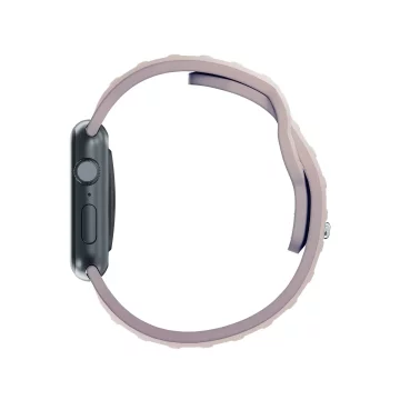 Hodinky pre inteligentné hodinky 3mk silikónový remienok na hodinky Apple Watch 42/44/45/49 mm Latte