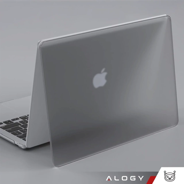 Etui ochronne do Apple Macbook Air 15 M2/M3/M4 2023/2024/2025 Alogy AirGuard™ Elastyczna obudowa Matowa Szarość