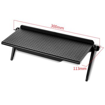 Regalständerhalter für Zubehör Alogy Overlay für Laptop, Monitor, TV Schwarz