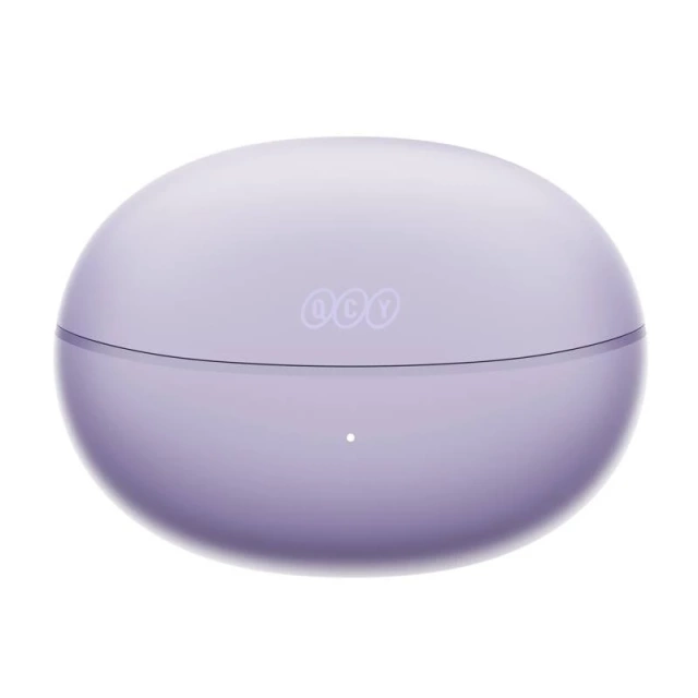 Bezdrátová sluchátka QCY Crossky Clip T33 Bluetooth 5.4 30h Fialová