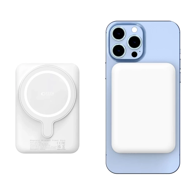 LifeMag Powerbank PB10 з MagSafe 5000mAh White