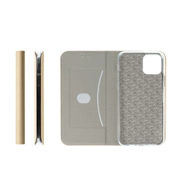 SENSITIVE Book Case for Samsung S25 Edge Gold TV Stand 360 case