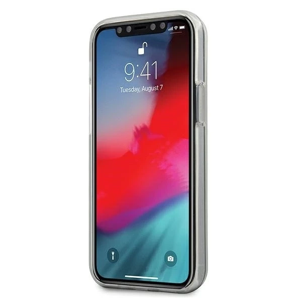 Pouzdro na telefon US Polo Shiny Big Logo iPhone 12 mini 5,4". černá/černá