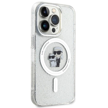 Etui Karl Lagerfeld KLHMP15LHGKCNOT do iPhone 15 Pro 6.1" transparent hardcase Karl