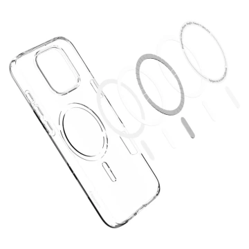 iPhone 16 Pro Max Spigen Liquid Crystal Mag Magsafe Protective Phone Case Clear