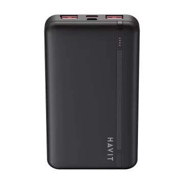 HAVIT PB90 10000 mAh power bank (black)