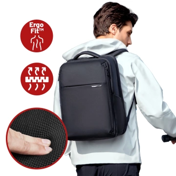 Kryt pre Apple iPhone 16 Pro Max Alogy MagSafe Hybrid Matte Case Matný kryt s ochranou šošovky čierny