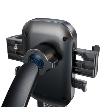 Joyroom car phone holder clamp for windshield - black