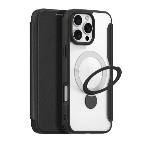 Puzdro MagSafe pre iPhone 16 Pro Max Dux Ducis Skin X Pro, stojan