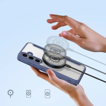 Samsung Galaxy S25 Dux Ducis Skin X Pro MagSafe Hülle Blau