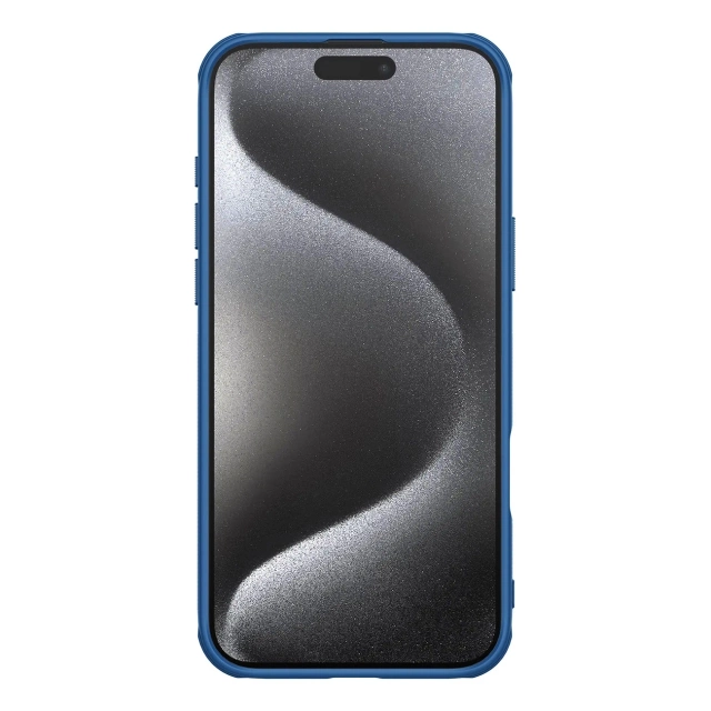 iPhone 16 Pro Case Nillkin Magnetic Frosted Shield Blue