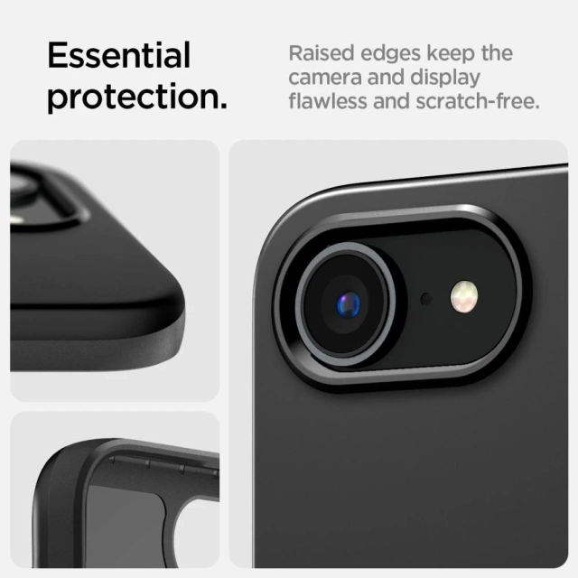 Чохол Spigen Thin Fit Mag MagSafe для iPhone 16e чорного кольору